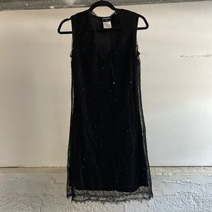 ❌SOLD❌ 
Chanel Sequin Lace dress + slip